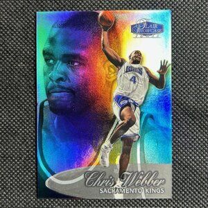 Chris Webber 1998-99 Flair Showcase #67 Sacramento Kings HOF